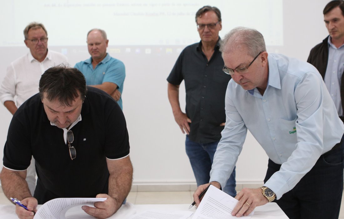 Copagril firma parceria em Programa de Sustentabilidade Ambiental e Saneamento Rural