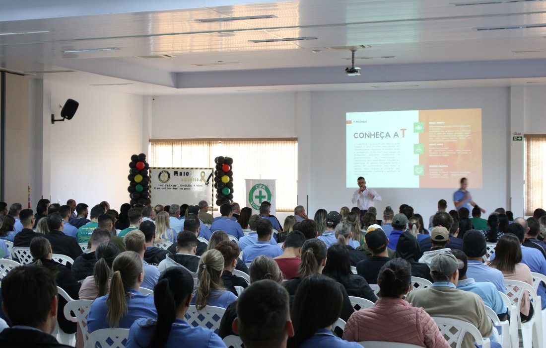 CIPA Copagril promove palestra de conscientiza&ccedil;&atilde;o sobre o Maio Amarelo