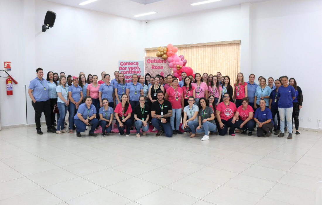 Juntos pelo Outubro Rosa: Copagril na preven&ccedil;&atilde;o ao c&acirc;ncer de mama