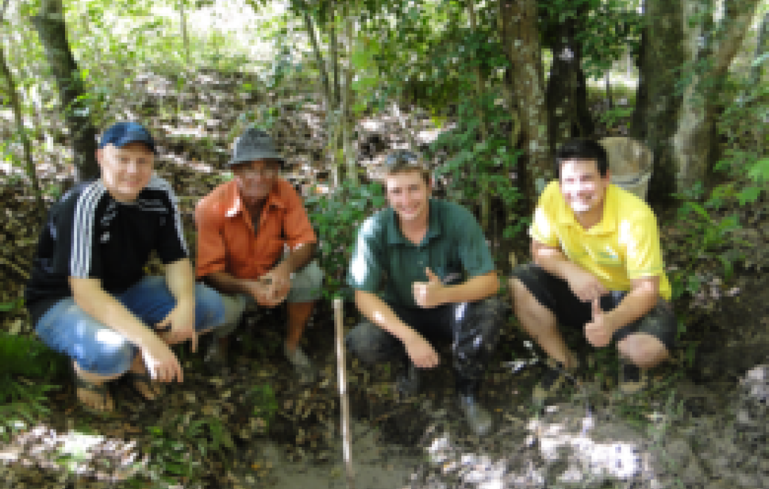 Projeto &Aacute;guas do Futuro Copagril recupera mais uma nascente                              