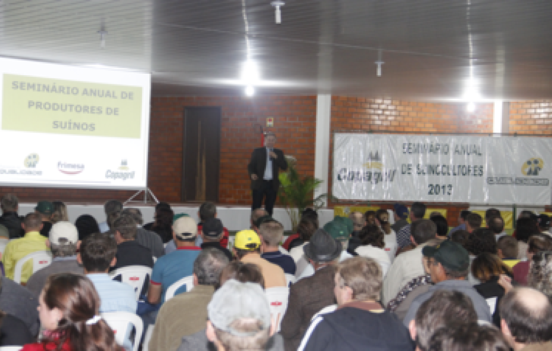 Semin&aacute;rio Anual dos Suinocultores &eacute; realizado com sucesso                              
