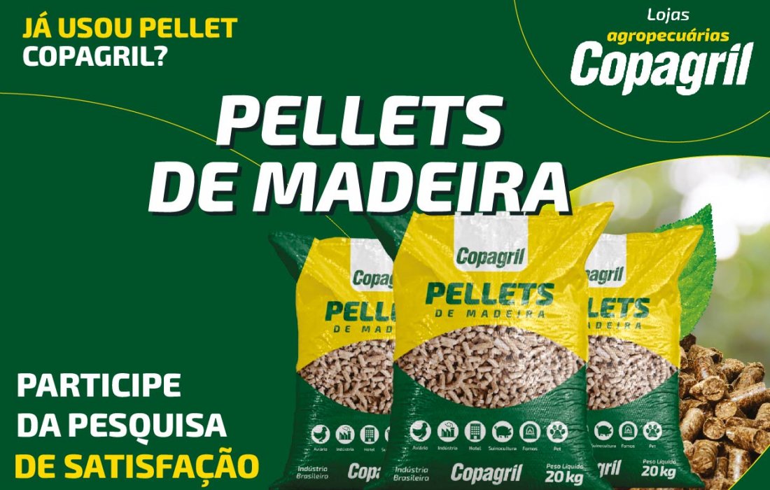 Copagril realizar&aacute; pesquisa de satisfa&ccedil;&atilde;o sobre sua produ&ccedil;&atilde;o de Pellets