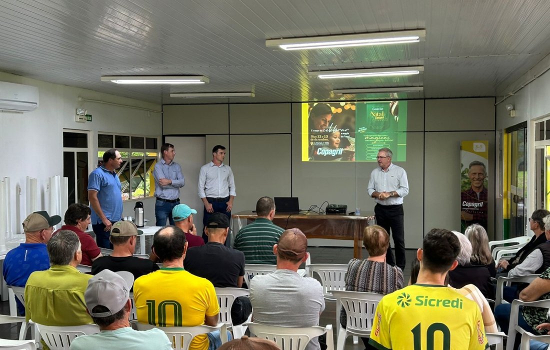 Copagril realiza 16 reuni&otilde;es de N&uacute;cleos Cooperativos com seus associados