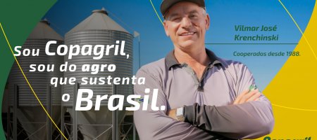 Sou Copagril, sou do Agro que sustenta o Brasil.