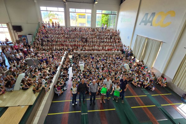 Encerramento do Programa Cooperjovem mobiliza mais de 700 crianças em Marechal Cândido Rondon