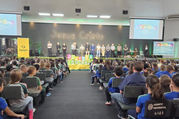 Copagril participa do encerramento do projeto Justi&ccedil;a e Cidadania Tamb&eacute;m se Aprende na Escola