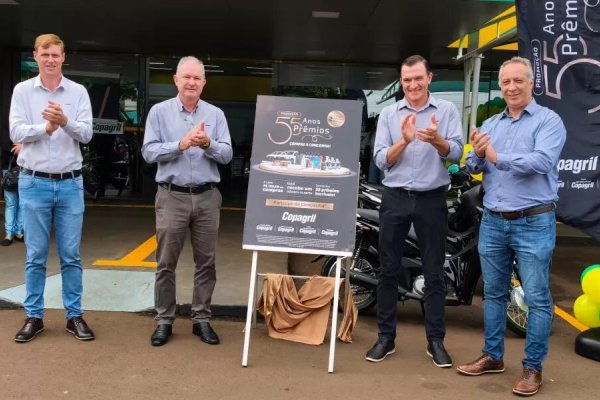 Copagril inicia Campanha de Pr&ecirc;mios em comemora&ccedil;&atilde;o aos seus 55 anos