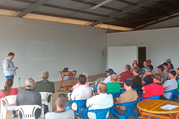 Equipe t&eacute;cnica da Copagril orienta produtores sobre manejo de doen&ccedil;as e nutri&ccedil;&atilde;o foliar