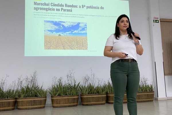 Camila Telles enfatiza import&acirc;ncia de mostrar as oportunidades do agro aos jovens