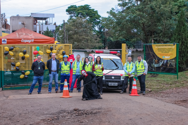 CIPA Copagril promove a&ccedil;&atilde;o de conscientiza&ccedil;&atilde;o do Maio Amarelo