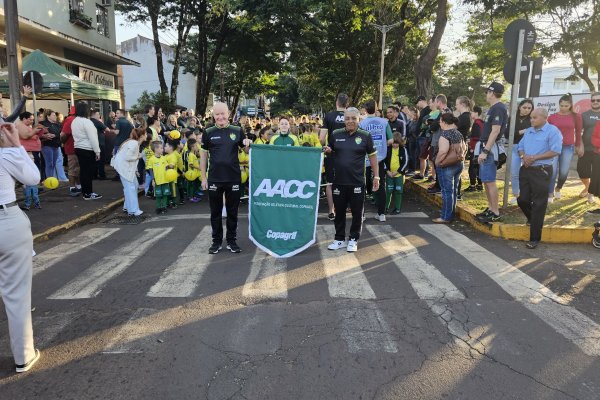 Copagril participa com maestria no desfile do anivers&aacute;rio de Marechal C&acirc;ndido Rondon