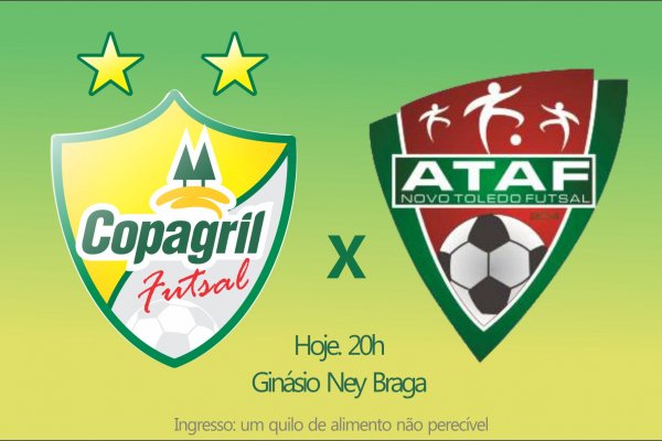 Torcida &eacute; convocada para prestigiar hoje jogo entre Copagril x Toledo