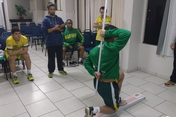 Equipe Copagril Futsal realiza avalia&ccedil;&otilde;es para otimizar performance