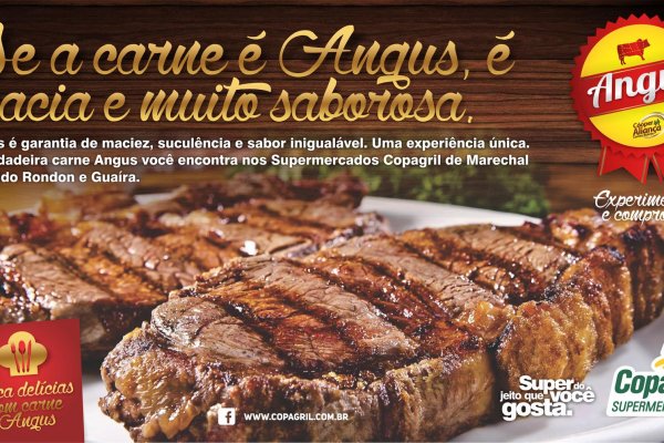 Carne Angus: excelente padr&atilde;o de qualidade