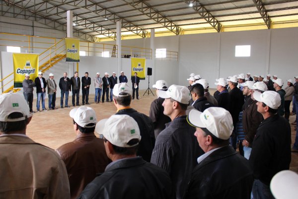 Copagril inaugura nova Unidade de Armazenamento de Gr&atilde;os em Itaquira&iacute;
