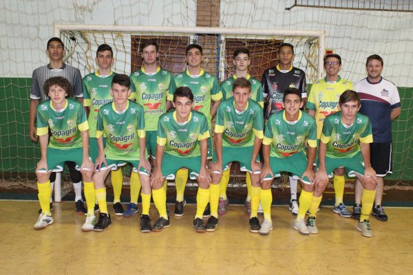  Equipe Copagril Sub-17 disputa hoje a final do Campeonato Municipal de Futsal