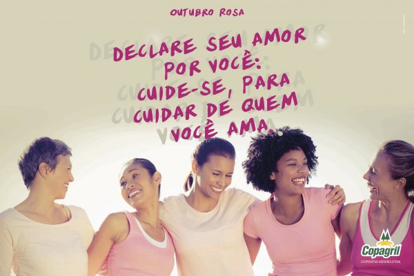 Copagril apoia campanha Outubro Rosa e promove a&ccedil;&otilde;es de conscientiza&ccedil;&atilde;o