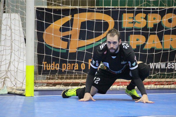 Goleiro Baranha se despede da equipe Copagril Futsal