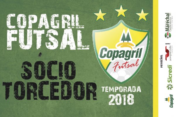 Copagril Futsal inicia vendas de pacotes para torcedor Vip e S&oacute;cio Torcedor