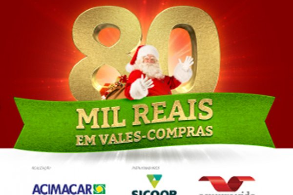Copagril participa da campanha Natal Premiado da Acimacar 