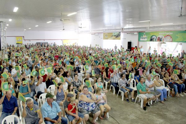 Assembleia Geral Ordin&aacute;ria da Copagril registra ampla participa&ccedil;&atilde;o de associados