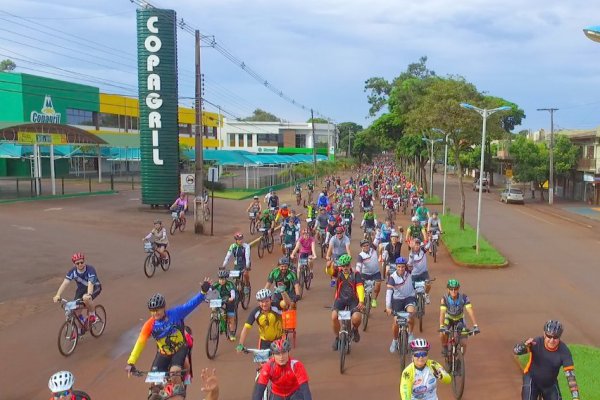 Circuito Regional de Cicloturismo re&uacute;ne 1.500 ciclistas em Marechal C&acirc;ndido Rondon