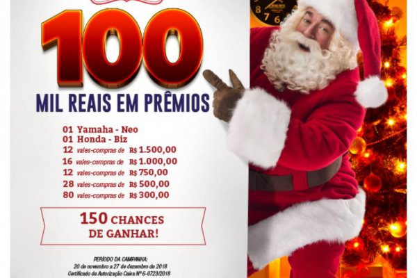 Copagril participa da campanha Natal Premiado Acimacar