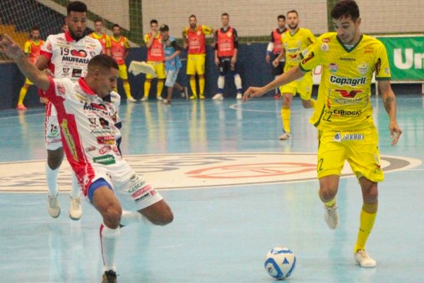 Com entrada franca, Copagril Futsal enfrenta o Cascavel nesta sexta-feira