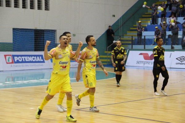 Em hor&aacute;rio diferenciado, AACC Copagril Futsal joga em casa nessa quarta-feira