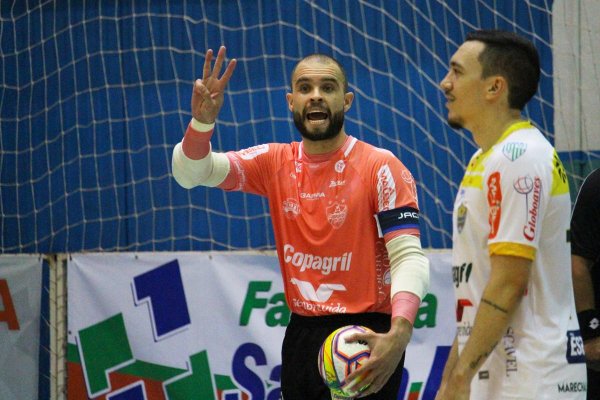 AACC Copagril Futsal inicia hoje sequ&ecirc;ncia de tr&ecirc;s jogos em cinco dias
