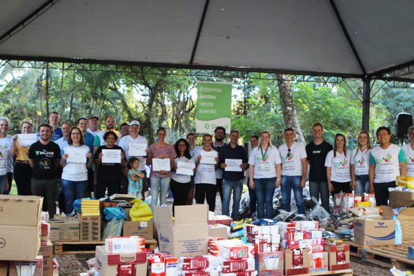 Dia C &eacute; encerrado com entrega de doa&ccedil;&otilde;es para nove entidades rondonenses