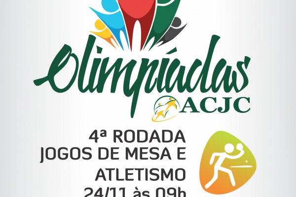 Etapa final das olimp&iacute;adas da ACJC ser&aacute; realizada nesse domingo em Quatro Pontes