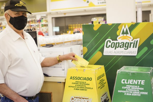Primeiro sorteio da Campanha Show de Pr&ecirc;mios Copagril 50 anos ser&aacute; em agosto