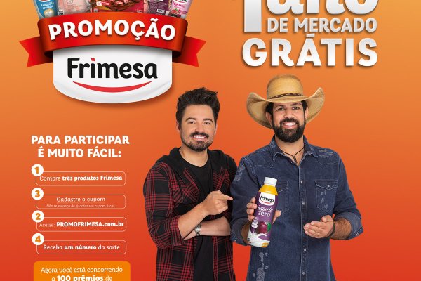 Frimesa realiza promo&ccedil;&atilde;o com um milh&atilde;o em pr&ecirc;mios
