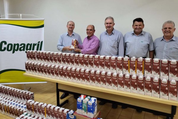 1.182 litros de leite entregues &agrave; UOPECCAN