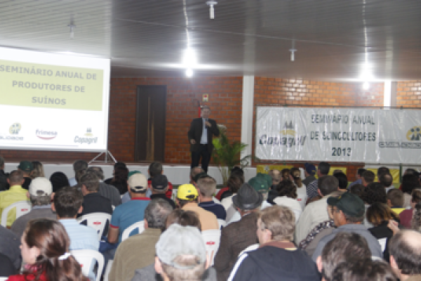 Semin&aacute;rio Anual dos Suinocultores &eacute; realizado com sucesso                              