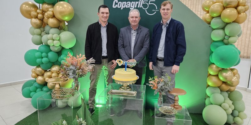 Copagril celebra 55 anos de hist&oacute;ria ao lado de colaboradores, associados e clientes