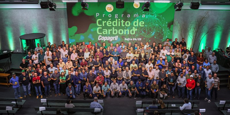 Copagril distribui cerca R$ 7 milh&otilde;es em cr&eacute;ditos de carbono e refor&ccedil;a papel estrat&eacute;gico do produtor