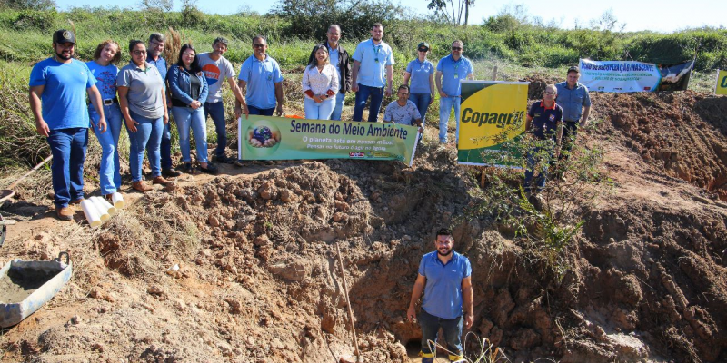 Copagril conclui a&ccedil;&otilde;es da Semana do Meio Ambiente