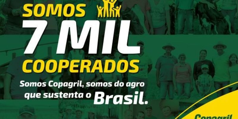 Copagril atinge a marca de 7 mil associados no m&ecirc;s de agosto