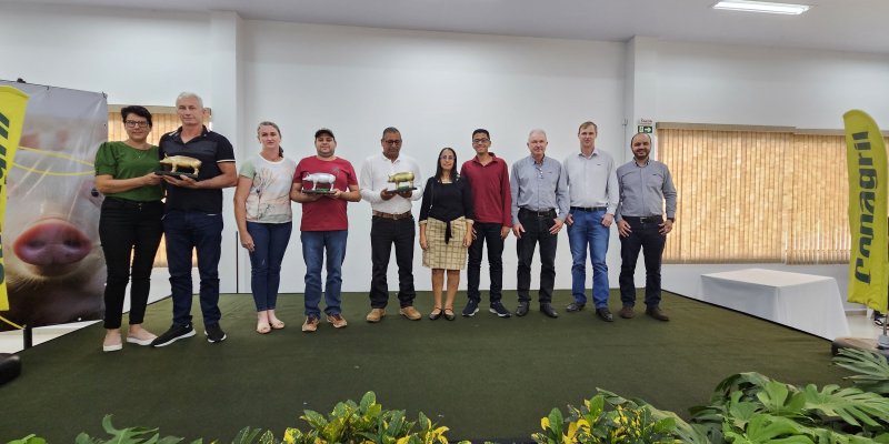 Copagril premia produtores com melhores resultados na suinocultura