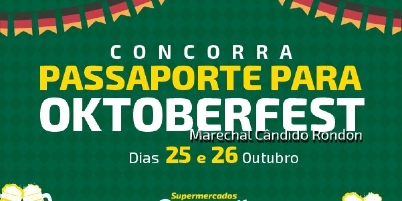 Copagril sortear&aacute; passaportes para a Oktoberfest de Marechal C&acirc;ndido Rondon
