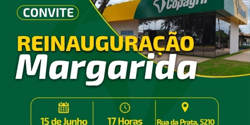 Unidade da Copagril de Margarida ganha novo espa&ccedil;o para oferecer mais conforto e praticidade