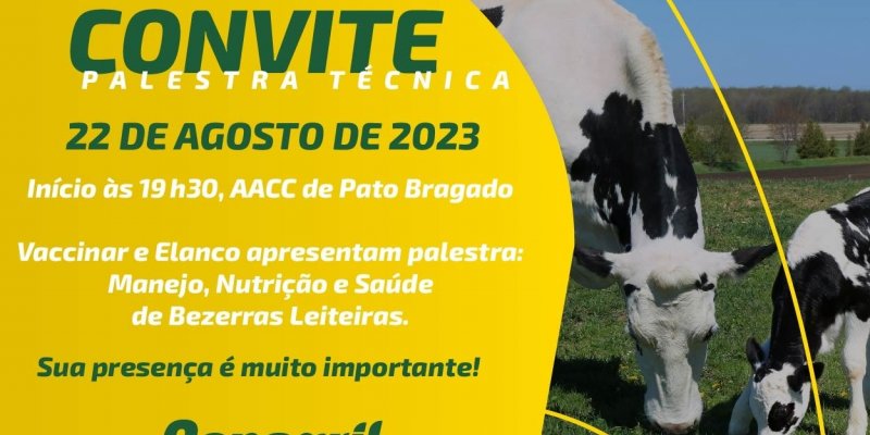 Copagril promover&aacute; palestra voltada &agrave; pecu&aacute;ria leiteira
