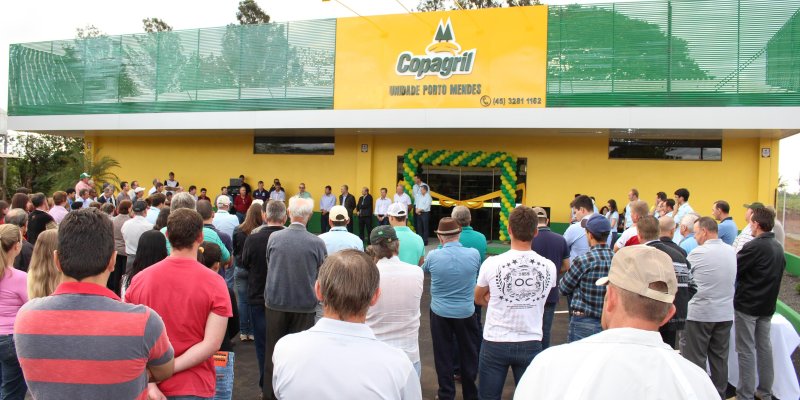Copagril inaugura novas instala&ccedil;&otilde;es da loja agropecu&aacute;ria de Porto Mendes