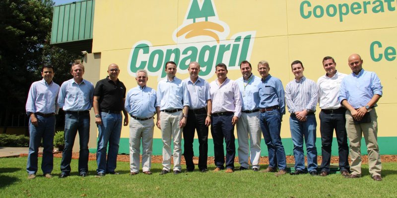 Comitiva da Am&eacute;rica Central visita sede da Copagril