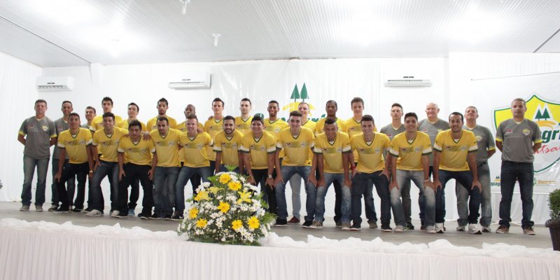 Elenco 2016 da Copagril Futsal &eacute; oficialmente apresentado