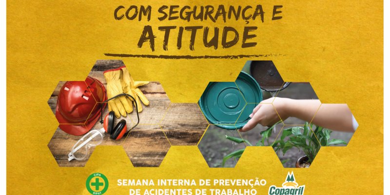 Semana Interna de Preven&ccedil;&atilde;o de Acidentes come&ccedil;a na pr&oacute;xima segunda-feira na Copagril