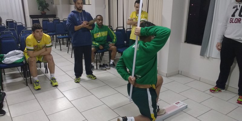 Equipe Copagril Futsal realiza avalia&ccedil;&otilde;es para otimizar performance