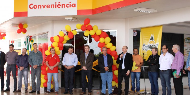 Solenidade festiva marca inaugura&ccedil;&atilde;o do Posto Copagril em Nova Santa Rosa